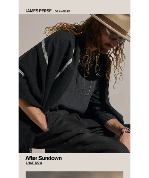 James Perce email layout for After Sundown