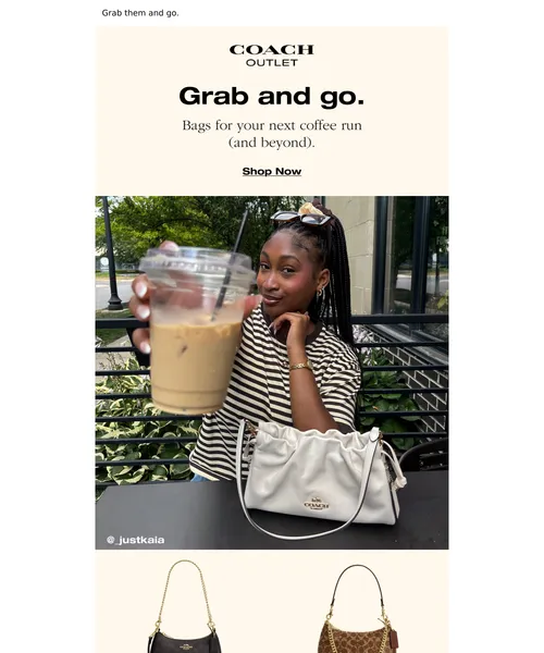Coach email layout for (No Subject)