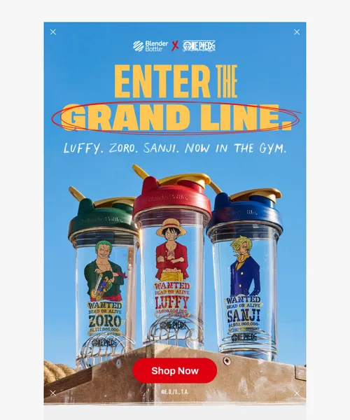 BlenderBottle email layout for (No Subject)