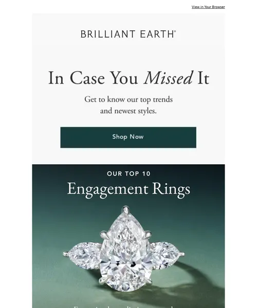Brilliant Earth email layout for (No Subject)