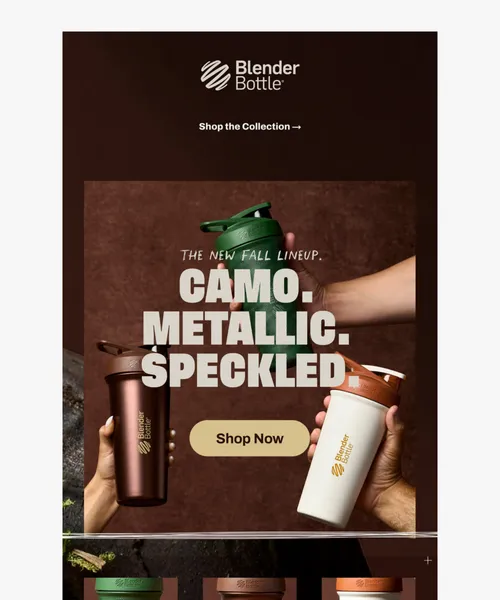 BlenderBottle email layout for (No Subject)