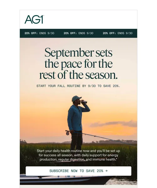AG1 email layout for (No Subject)