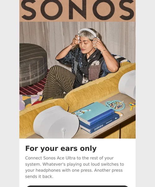 Sonos email layout for (No Subject)