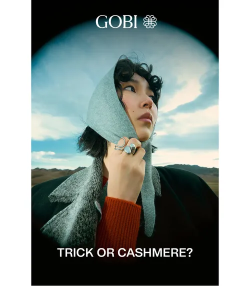 Gobi email layout for Trick or Cashmere? 🎃