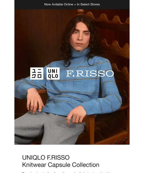 Uniqlo email layout for (No Subject)
