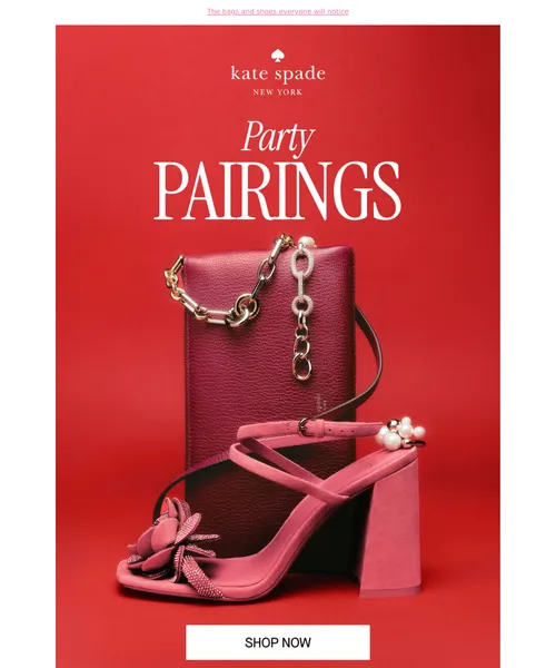 Kate Spade email layout for (No Subject)